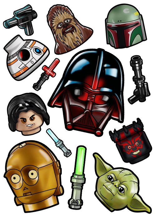 Lego StarWars cursor collection